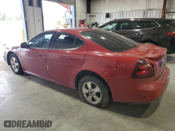 2006 Pontiac Grand Prix z VIN 2G2WP552561259338, wystawiony jako Copart lot #61294875 z przebiegiem Nie podano mil oraz Czysty tytuł • Clean title. Historia ofert i sprzedaży dostępna na DreamBid. Obrazek 2.