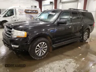 2016 Ford Expedition Max XLT z VIN 1FMJK1JTXGEF38212, wystawiony jako Copart lot #47046605 z przebiegiem 188 717 mil mil oraz Szkoda całkowita • Salvage title. Historia ofert i sprzedaży dostępna na DreamBid. Obrazek 1.
