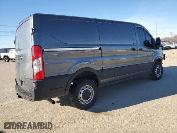 2024 Ford Transit Cargo with VIN 1FTBR1Y85RKA07509, listed as a Copart auction lot 42248405 with Not Provided miles and Salvage Title. Bid and sale history available at DreamBid. Image 3.