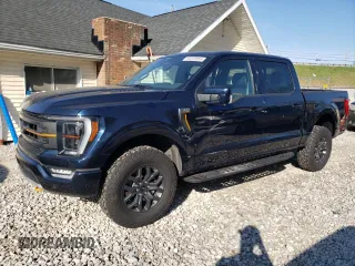 2023 Ford F-150 XL with VIN 1FTEW1E8XPFD11743, listed as a Copart auction lot 54319555 with 16,306 mi miles and Salvage Title. Bid and sale history available at carsss.com. Image 1.
