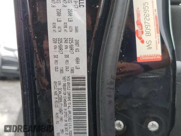 2018 Jeep Compass Latitude with VIN 3C4NJDBB9JT114947, listed as a Copart auction lot 56967075 with 31,994 mi miles and Salvage title. Bid and sale history available at DreamBid. Image 13.