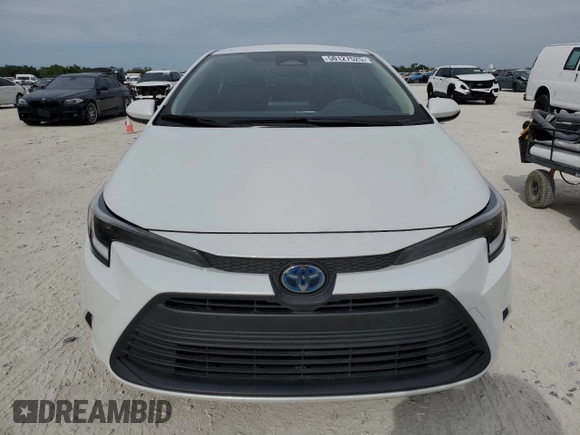 2023 Toyota Corolla Hybrid LE with VIN JTDBCMFE9P3021237, listed as a Copart auction lot 50127525 with 22,200 mi miles and Salvage Title. Bid and sale history available at carsss.com. Image 5.