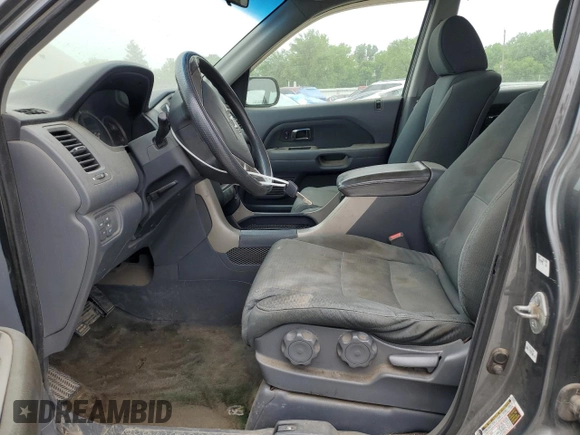 2007 Honda Pilot LX z VIN 2HKYF18197H540268, wystawiony jako Copart lot #59810015 z przebiegiem 201 916 mil mil oraz Szkoda całkowita • Salvage title. Historia ofert i sprzedaży dostępna na DreamBid. Obrazek 7.