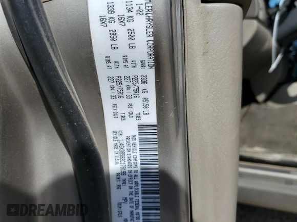 2002 Jeep Grand Cherokee with VIN 1J4GX38S82C178199, listed as a Copart auction lot 48996515 with 299,780 mi miles and Salvage title. Bid and sale history available at DreamBid. Image 13.