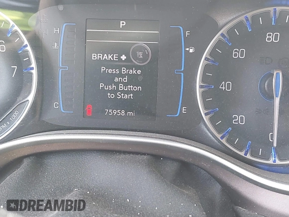2017 Chrysler Pacifica Touring with VIN 2C4RC1DG4HR770716, listed as a IAAI auction lot 42647418 with 75,958 mi miles and . Bid and sale history available at DreamBid. Image 15.