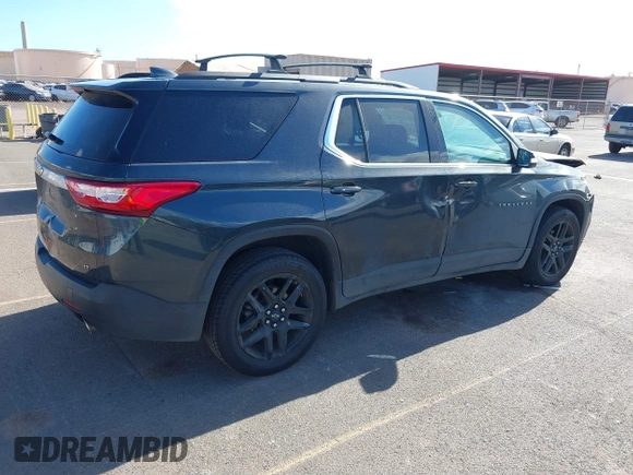 2019 Chevrolet Traverse LT Cloth with VIN 1GNERGKW4KJ221594, listed as a IAAI auction lot 40329306 with 66,052 mi miles and . Bid and sale history available at DreamBid. Image 4.