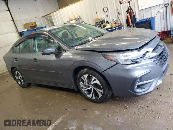 2025 Subaru Legacy Premium with VIN 4S3BWAF68S3003240, listed as a Copart auction lot 47327955 with 8,256 mi miles and Salvage title. Bid and sale history available at DreamBid. Image 4.