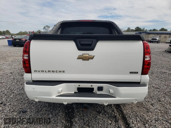 2008 Chevrolet Avalanche 3LT with VIN 3GNEC12058G107592, listed as a Copart auction lot 73530484 with Not provided miles and Salvage title. Bid and sale history available at DreamBid. Image 6.