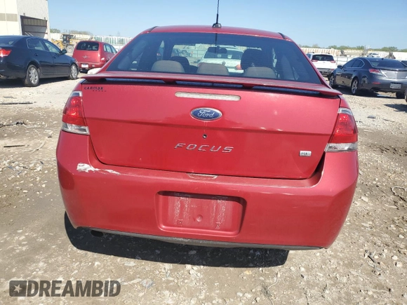 2009 Ford Focus SE with VIN 1FAHP32N89W152343, listed as a Copart auction lot 54094205 with 0 mi miles and Clean Title. Bid and sale history available at carsss.com. Image 6.