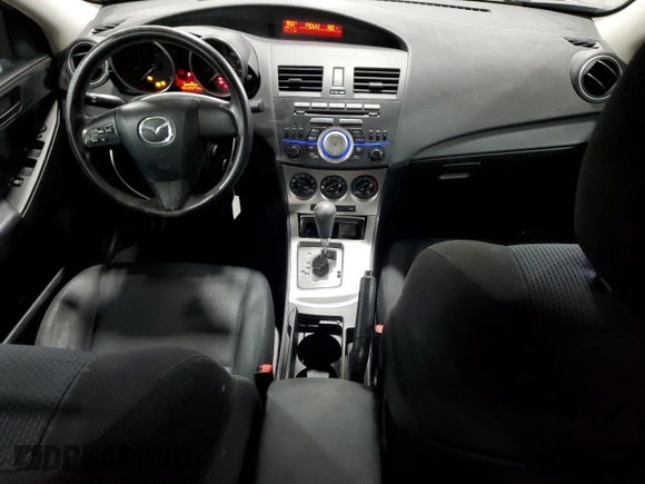2010 Mazda 3 i Sport with VIN JM1BL1SFXA1264622, listed as a Copart auction lot 60656605 with 186,508 mi miles and Salvage title. Bid and sale history available at DreamBid. Image 8.