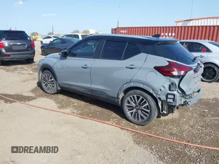 2024 Nissan Kicks SV with VIN 3N1CP5CV7RL484703, listed as a IAAI auction lot 41815971 with 20,961 mi miles. Bid and sale history available at carsss.com. Image 3.