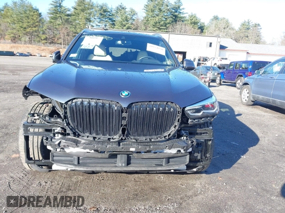 2022 BMW X5 xDrive45e with VIN 5UXTA6C05N9K75681, listed as a IAAI auction lot 40954930 with 13,463 mi miles. Bid and sale history available at carsss.com. Image 6.