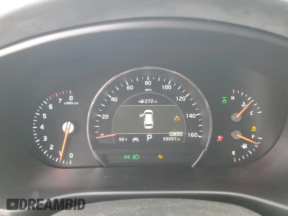 2019 Kia Sorento SX V6 with VIN 5XYPKDA59KG505820, listed as a Copart auction lot 42250135 with 59,097 mi miles and Salvage Title. Bid and sale history available at carsss.com. Image 9.