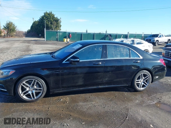 2015 Mercedes-Benz S-Class S 550 with VIN WDDUG8CB3FA077236, listed as a IAAI auction lot 41193044 with 98,612 mi miles. Bid and sale history available at carsss.com. Image 15.