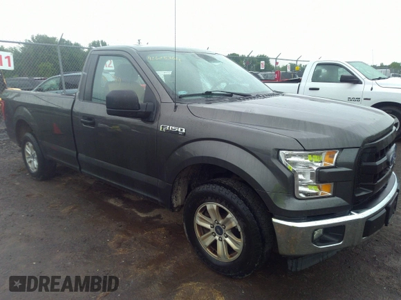 2017 Ford F-150 XL with VIN 1FTMF1C83HKC95554, listed as a IAAI auction lot 42605364 with 154,950 mi miles and . Bid and sale history available at DreamBid. Image 1.