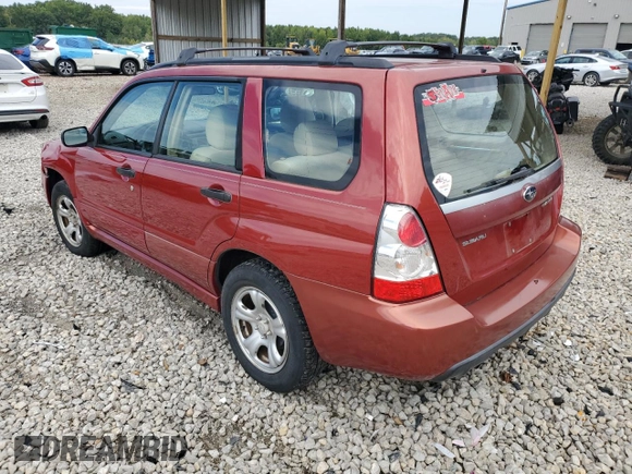 2007 Subaru Forester X with VIN JF1SG63657H717874, listed as a Copart auction lot 69929534 with 91,480 mi miles and Salvage Title. Bid and sale history available at carsss.com. Image 2.