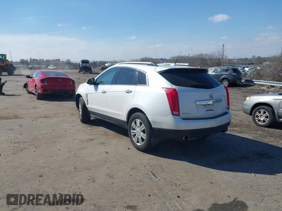 2012 Cadillac SRX Luxury Collection with VIN 3GYFNDE31CS539448, listed as a IAAI auction lot 41675595 with 167,313 mi miles. Bid and sale history available at carsss.com. Image 3.