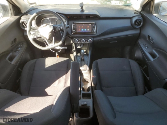 2024 Nissan Kicks S with VIN 3N1CP5BV2RL490717, listed as a Copart auction lot 48554895 with 47,823 mi miles and Salvage Title. Bid and sale history available at carsss.com. Image 8.
