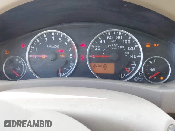 2008 Nissan Pathfinder LE z VIN 5N1AR18U08C661055, wystawiony jako IAAI lot #42792867 z przebiegiem 386 235 mil mil oraz . Historia ofert i sprzedaży dostępna na DreamBid. Obrazek 7.
