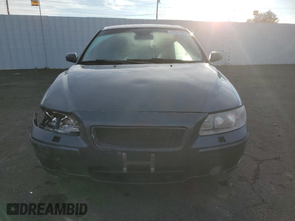 2006 Volvo S60 2.5L Turbo with VIN YV1RH592662526562, listed as a Copart auction lot 77672994 with 192,392 mi miles and Salvage Title. Bid and sale history available at carsss.com. Image 5.