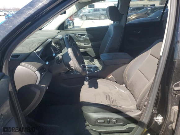2021 Chevrolet Traverse Premier with VIN 1GNEVKKW6MJ246353, listed as a Copart auction lot 48122825 with 13,580 mi miles and Salvage Title. Bid and sale history available at carsss.com. Image 7.