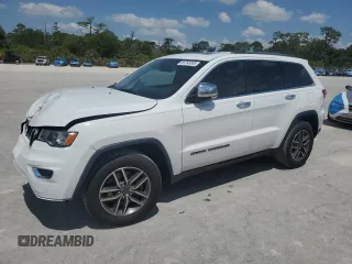 2021 Jeep Grand Cherokee Limited with VIN 1C4RJEBG1MC511331, listed as a Copart auction lot 53783365 with 57,147 mi miles and Salvage title. Bid and sale history available at DreamBid. Image 1.
