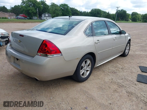 2012 Chevrolet Impala LS Fleet with VIN 2G1WF5E36C1219541, listed as a IAAI auction lot 42613170 with 164,392 mi miles and . Bid and sale history available at DreamBid. Image 4.