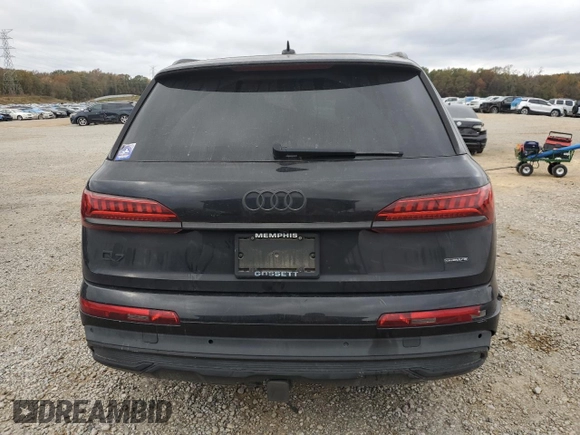 2020 Audi Q7 Premium Plus with VIN WA1LXAF77LD005500, listed as a Copart auction lot 81584564 with 85,503 mi miles and Salvage Title. Bid and sale history available at carsss.com. Image 6.