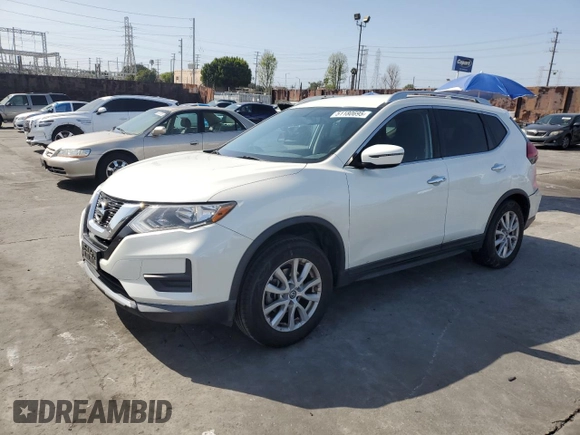 2017 Nissan Rogue SV with VIN KNMAT2MT7HP514507, listed as a Copart auction lot 51180695 with 97,025 mi miles and Salvage Title. Bid and sale history available at carsss.com. Image 1.