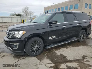 2019 Ford Expedition Max Limited with VIN 1FMJK2ATXKEA43801, listed as a Copart auction lot 47984725 with NaN miles and Salvage Title. Bid and sale history available at carsss.com. Image 1.
