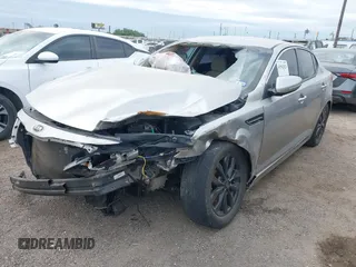 2015 Kia Optima LX with VIN 5XXGM4A70FG443696, listed as a IAAI auction lot 41962823 with 191,533 mi miles. Bid and sale history available at carsss.com. Image 6.