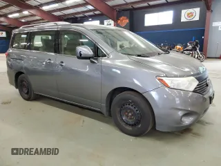 2014 Nissan Quest SV z VIN JN8AE2KP3E9101715, wystawiony jako Copart lot #59812295 z przebiegiem 127 766 mil mil oraz Czysty tytuł • Clean title. Historia ofert i sprzedaży dostępna na DreamBid. Obrazek 4.