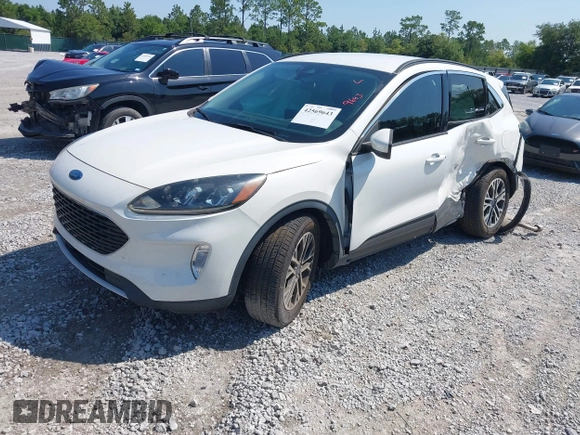 2020 Ford Escape SEL with VIN 1FMCU0H60LUC42743, listed as a IAAI auction lot 42569643 with 57,313 mi miles and . Bid and sale history available at DreamBid. Image 17.