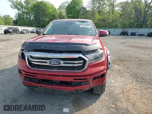 2019 Ford Ranger XL with VIN 1FTER4FH1KLA91958, listed as a Copart auction lot 51321035 with 64,249 mi miles and Salvage title. Bid and sale history available at DreamBid. Image 11.
