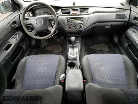2002 Mitsubishi Lancer LS with VIN JA3AJ36E62U045279, listed as a Copart auction lot 83882654 with 208,175 mi miles and Salvage Title. Bid and sale history available at carsss.com. Image 8.