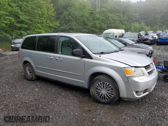 2009 Dodge Grand Caravan SE with VIN 2D8HN44E99R541957, listed as a Copart auction lot 60810425 with 172,392 mi miles and Salvage title. Bid and sale history available at DreamBid. Image 4.