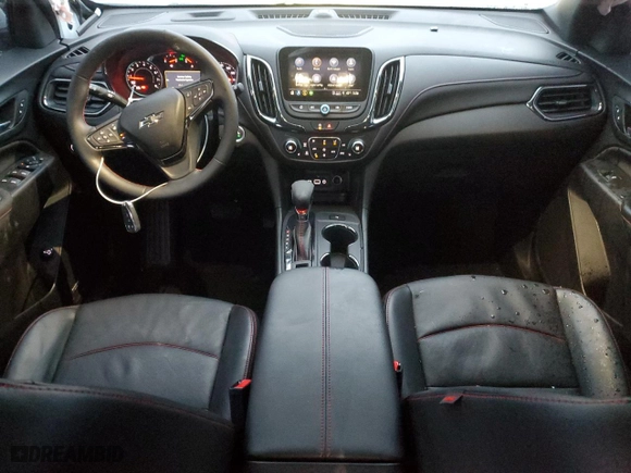 2024 Chevrolet Equinox RS with VIN 3GNAXMEGXRS130622, listed as a Copart auction lot 43240515 with 14,354 mi miles and Salvage Title. Bid and sale history available at carsss.com. Image 8.