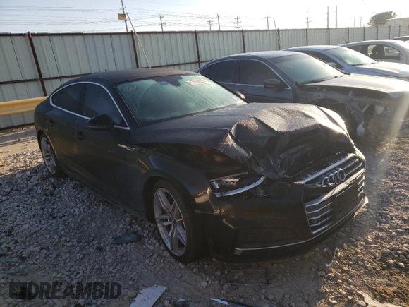 2018 Audi A5 Sportback Premium Plus with VIN WAUENCF53JA069530, listed as a Copart auction lot 47978023 with 79,439 mi miles. Bid and sale history available at carsss.com. Image 4.