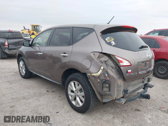 2014 Nissan Murano SV with VIN JN8AZ1MU4EW409379, listed as a IAAI auction lot 41633566 with 167,525 mi miles and . Bid and sale history available at DreamBid. Image 3.