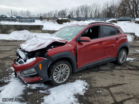 2018 Hyundai Kona SEL with VIN KM8K2CAA3JU076829, listed as a Copart auction lot 45152425 with 82,196 mi miles and Salvage Title. Bid and sale history available at carsss.com. Image 1.
