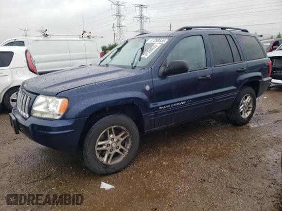 2004 Jeep Grand Cherokee Laredo с VIN 1J4GW48S94C258963, выставлен на аукционе Copart как лот 57390035 с пробегом 179 385 миль миль и Списание • Salvage title. История ставок и продаж доступна на DreamBid. Изображение 1.