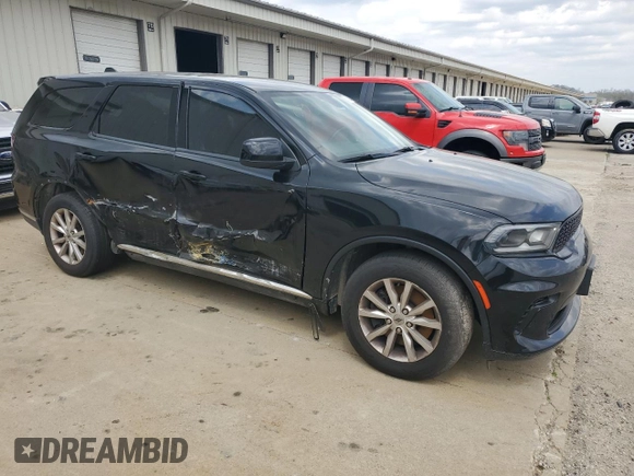 2022 Dodge Durango Pursuit with VIN 1C4SDJFT5NC192607, listed as a Copart auction lot 50795225 with 26,676 mi miles and Salvage title. Bid and sale history available at DreamBid. Image 4.