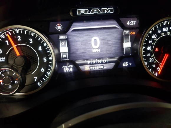 2021 Ram 1500 Big Horn with VIN 1C6SRFFTXMN804714, listed as a Copart auction lot 59614725 with 76,219 mi miles and Clean title. Bid and sale history available at DreamBid. Image 9.