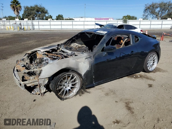 2017 Toyota 86 with VIN JF1ZNAA14H9711199, listed as a Copart auction lot 81957904 with 0 mi miles and Salvage Title. Bid and sale history available at carsss.com. Image 1.