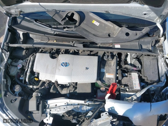 2022 Toyota Prius L Eco with VIN JTDKAMFU5N3189130, listed as a IAAI auction lot 41155935 with 44,253 mi miles. Bid and sale history available at carsss.com. Image 10.