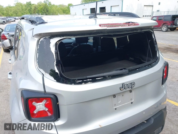 2017 Jeep Renegade Altitude with VIN ZACCJABB0HPF50416, listed as a IAAI auction lot 42331291 with 109,509 mi miles and . Bid and sale history available at DreamBid. Image 6.