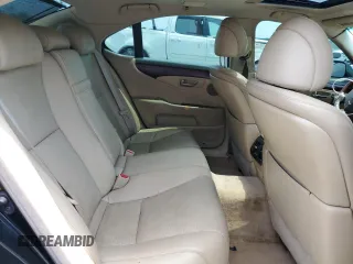 2008 Lexus LS 460 with VIN JTHBL46F385060578, listed as a Copart auction lot 55403235 with 321,933 mi miles and Salvage title. Bid and sale history available at DreamBid. Image 10.