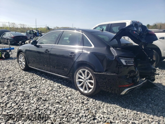 2019 Audi A4 Premium Plus с VIN WAUENAF45KA040057, выставлен на аукционе Copart как лот 55023265 с пробегом 41 800 миль миль и На запчасти • Non repairable. История ставок и продаж доступна на DreamBid. Изображение 2.