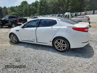 2013 Kia Optima SX with VIN 5XXGR4A61DG115693, listed as a Copart auction lot 62468505 with 149,508 mi miles and Salvage title. Bid and sale history available at DreamBid. Image 2.
