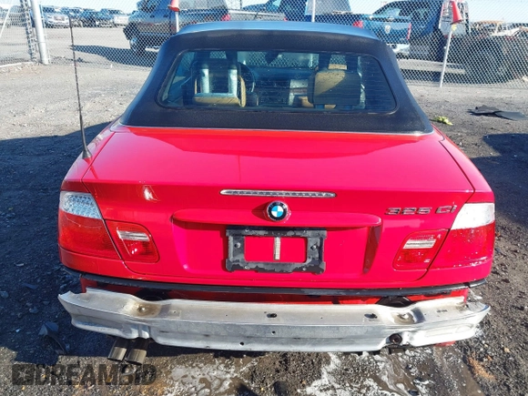 2006 BMW 3 Series 325Ci with VIN WBABW33486PX86165, listed as a IAAI auction lot 41719500 with 81,789 mi miles. Bid and sale history available at carsss.com. Image 6.
